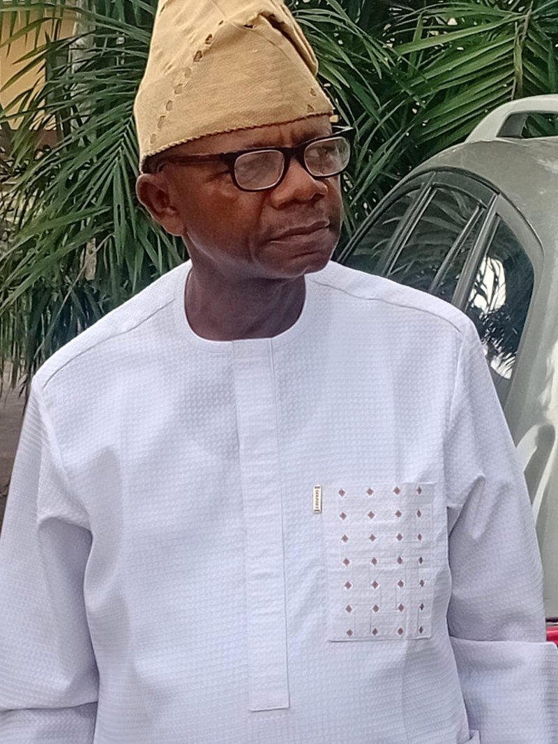 Mr. Ogunkanmi outdoors